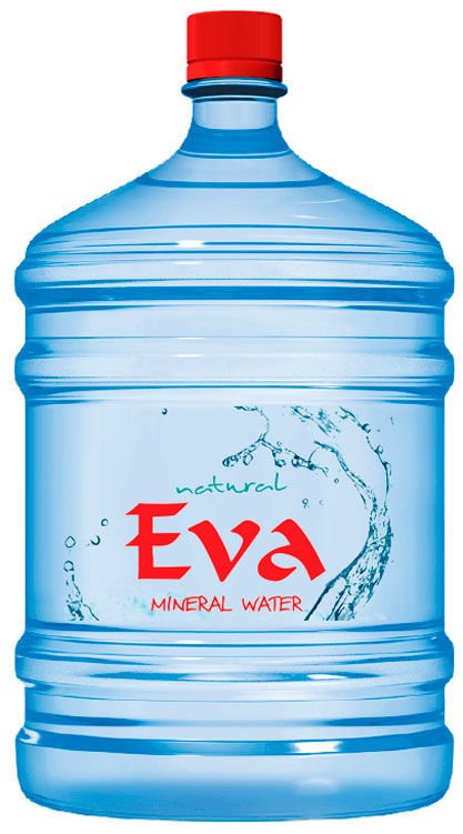При заказе 4 бутылей воды Ева - 4х5 литров воды Семерикъ в подарок