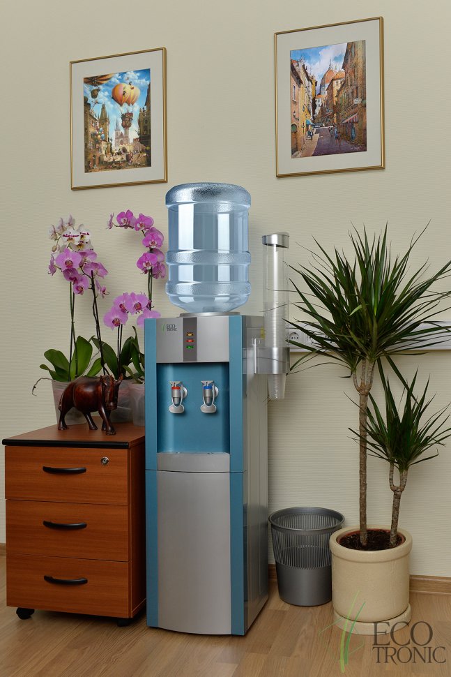 Кулер для воды Ecotronic H1-L Blue компрессорный
