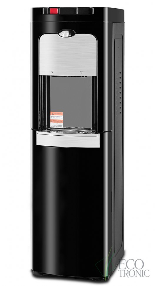 Кулер для воды Ecotronic C8-LX Слайдер черный с нижней загрузкой компрессорный