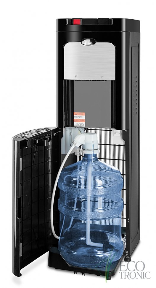 Кулер для воды Ecotronic C8-LX Слайдер черный с нижней загрузкой компрессорный