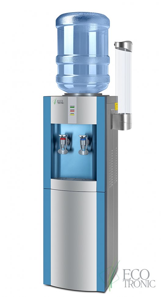 Кулер для воды Ecotronic H1-LF синий с холодильником компрессорный