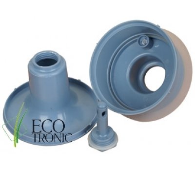 Кулер для воды Ecotronic H1-LF синий с холодильником компрессорный