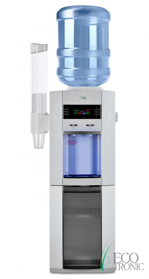 Кулер для воды Ecotronic G2-LSPM со шкафчиком-озонатором